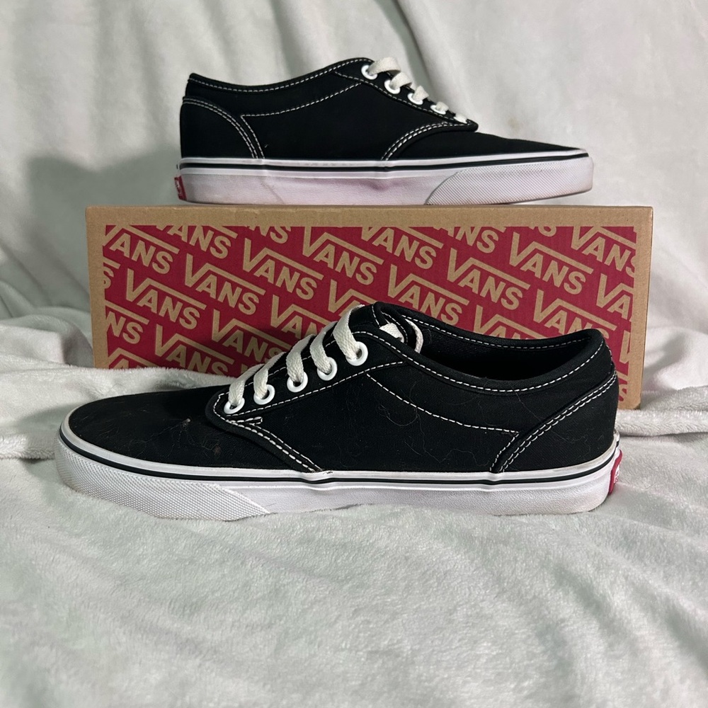 Vans Classic Black and White Sneakers